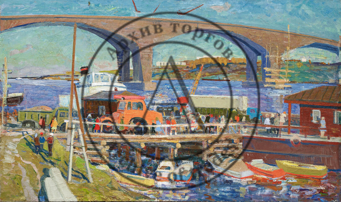Строительство Костромского моста