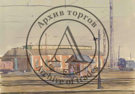 На конечной станции