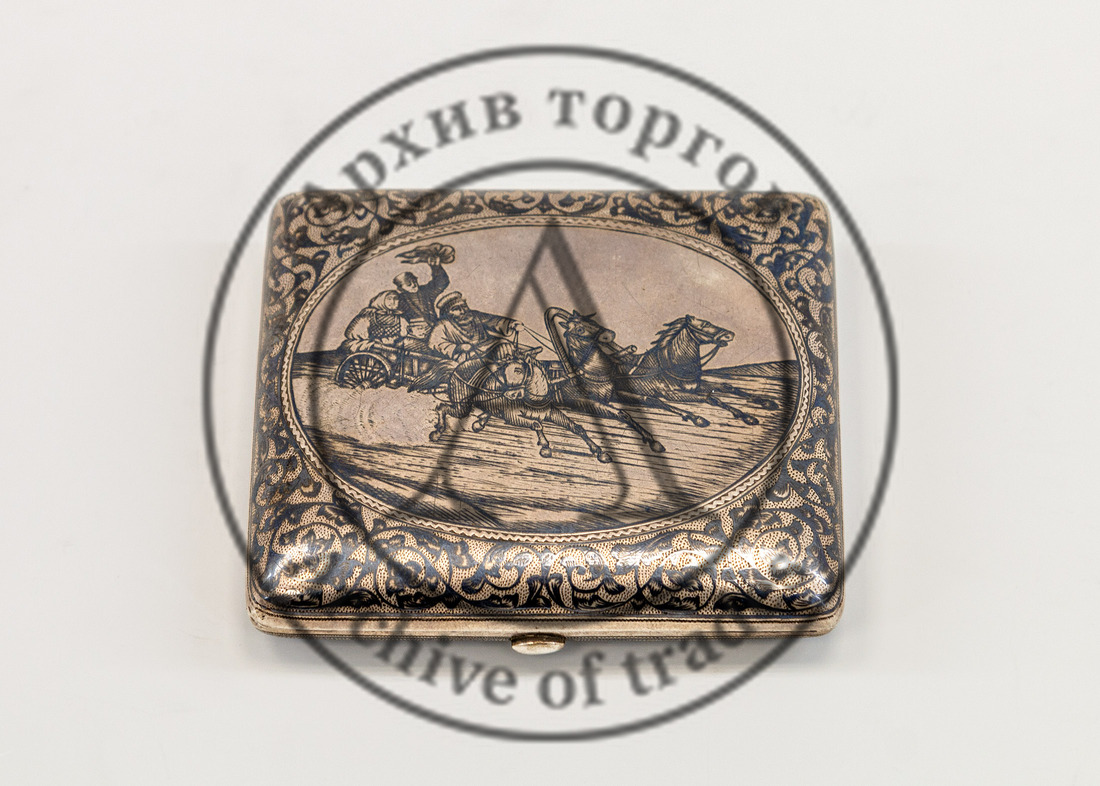 Портсигар «Тройка»