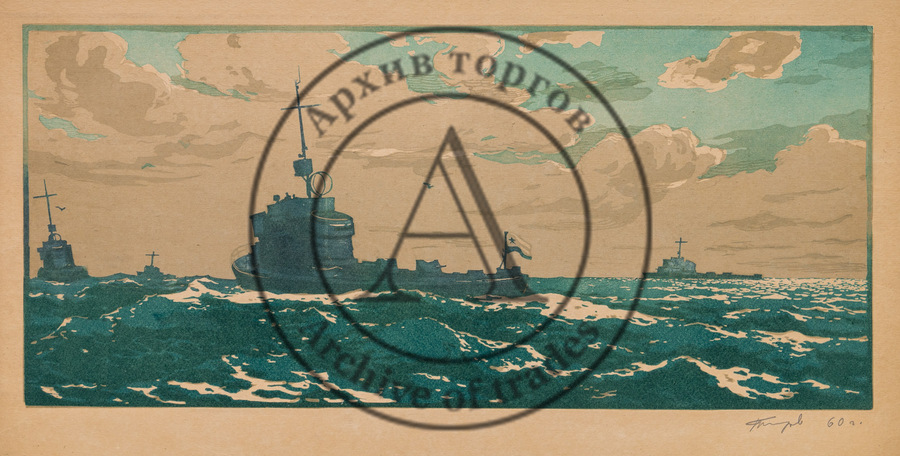Двусторонняя работа «В порту»