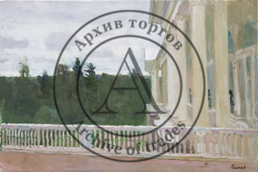 Царское село. Дождь