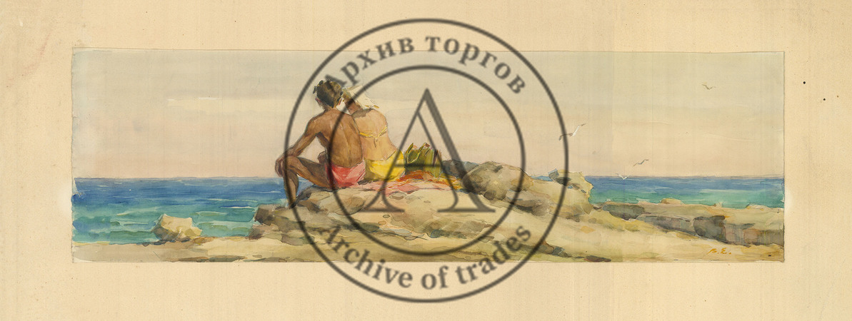 На пляже