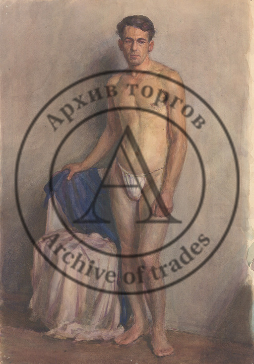Натурщик у стула