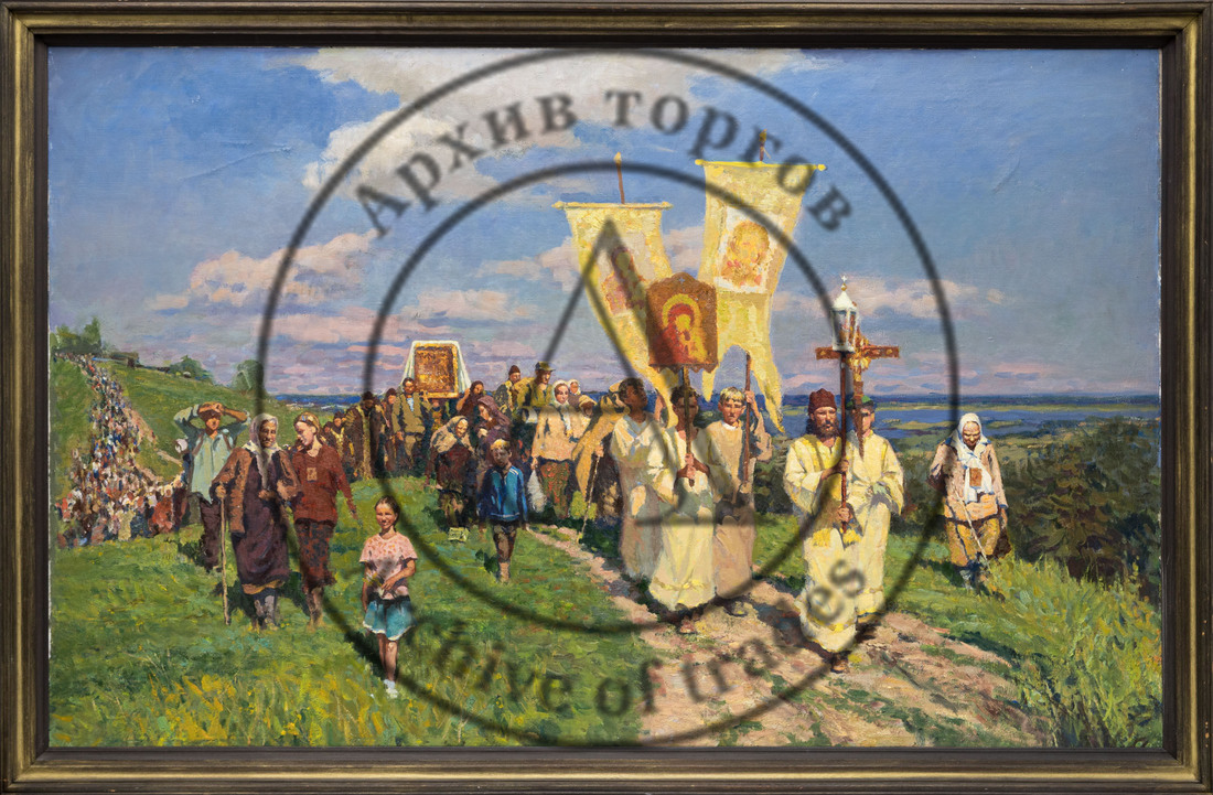 Крестный ход на реку Великую