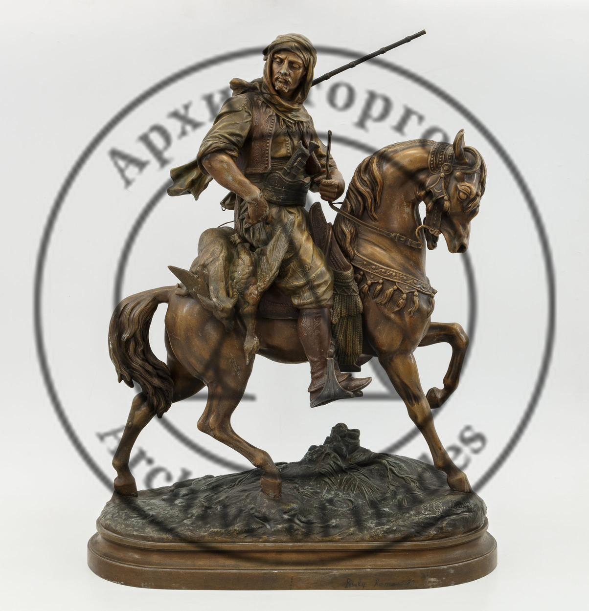 Скульптура «Арабский наездник»