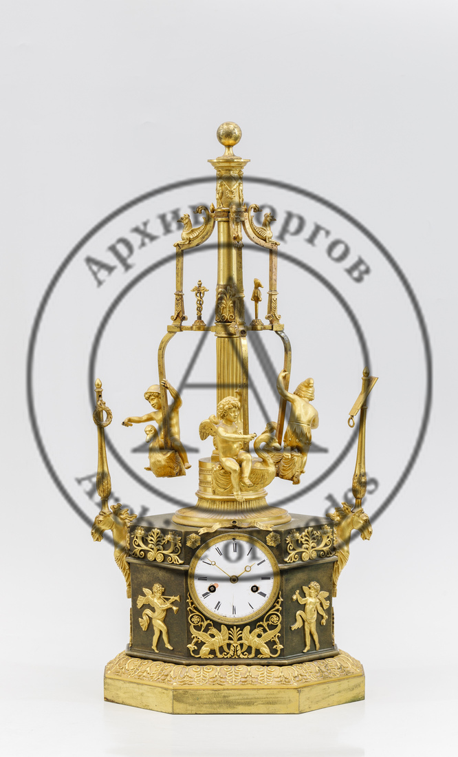 Часы каминные «Карусель» (с ключами)