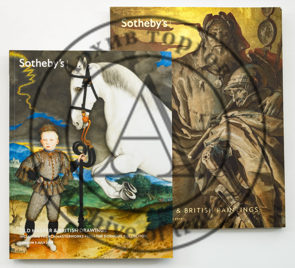 Sotheby’s: Старые мастера и английская живопись; Старые мастера и английский рисунок.