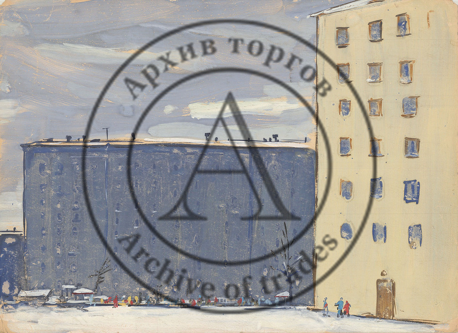 Зима во дворе