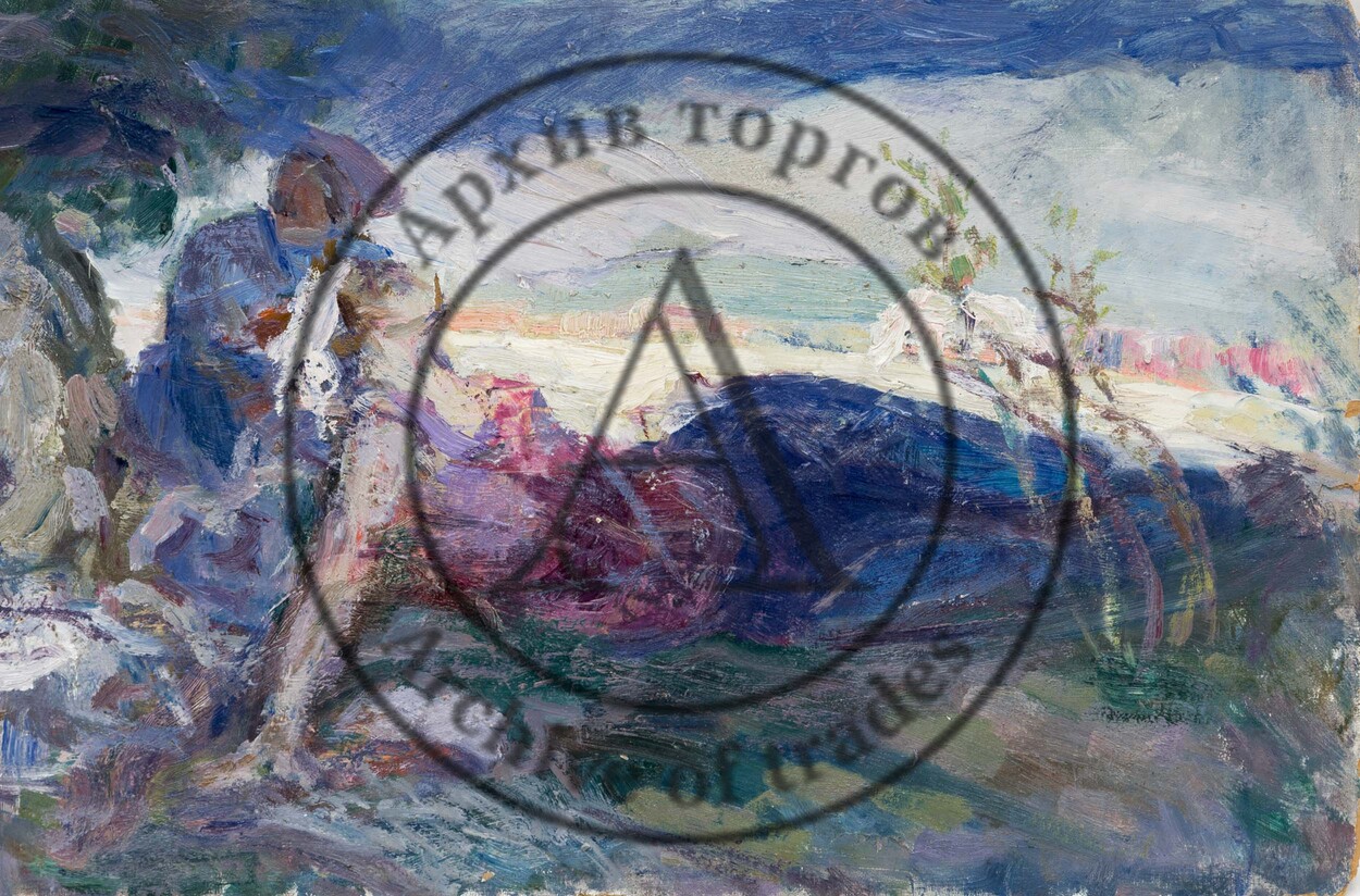 Эскиз к картине «Идиллия»