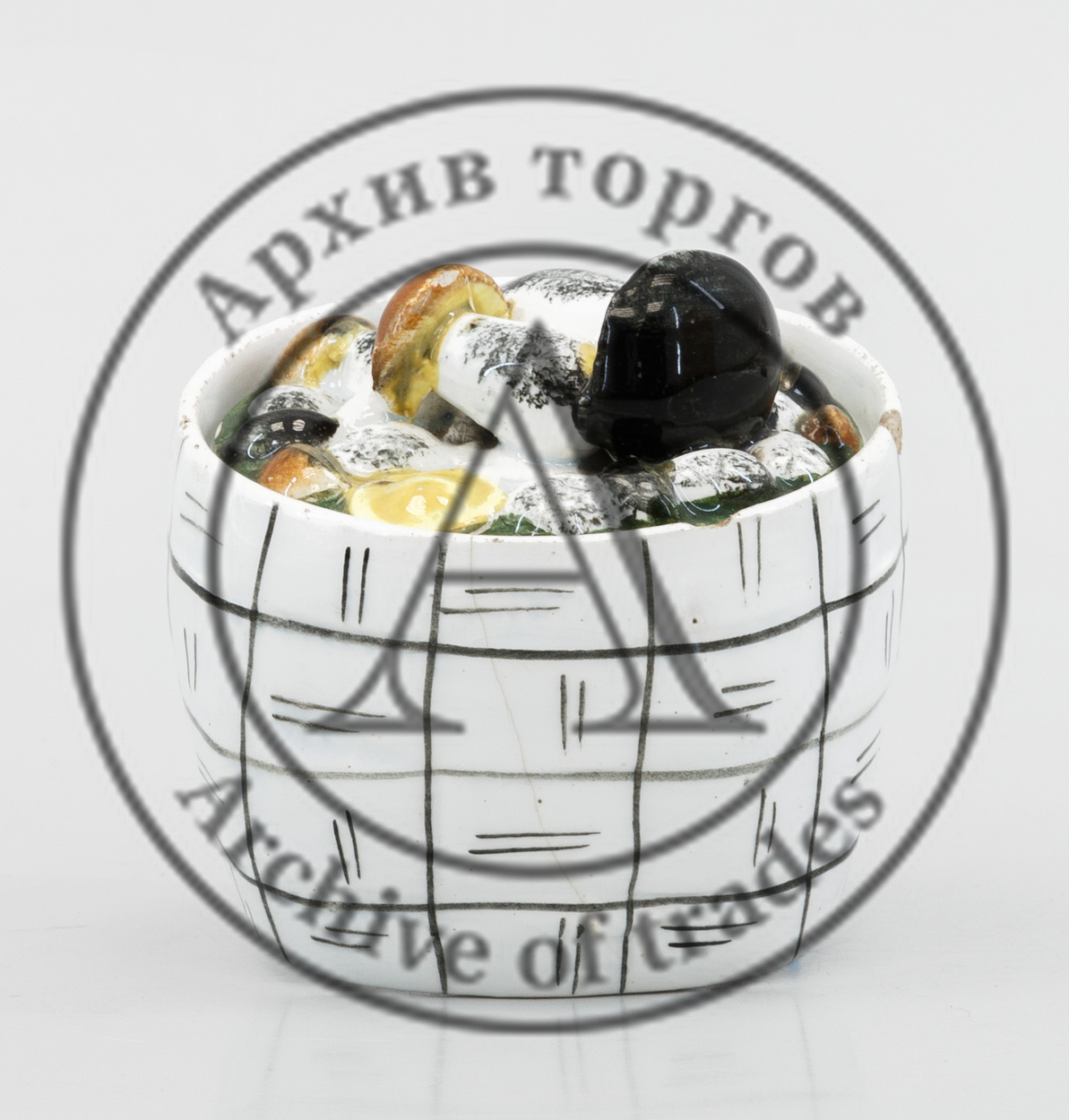 Масленка «Лукошко с грибами»