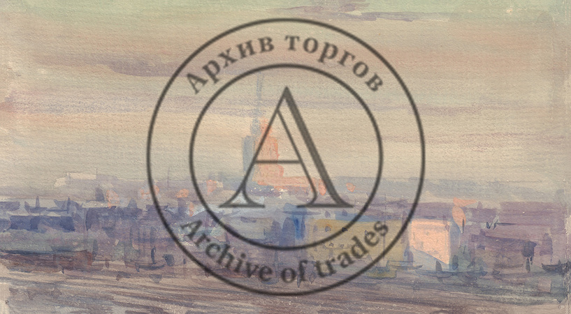 Летний пейзаж с высоткой