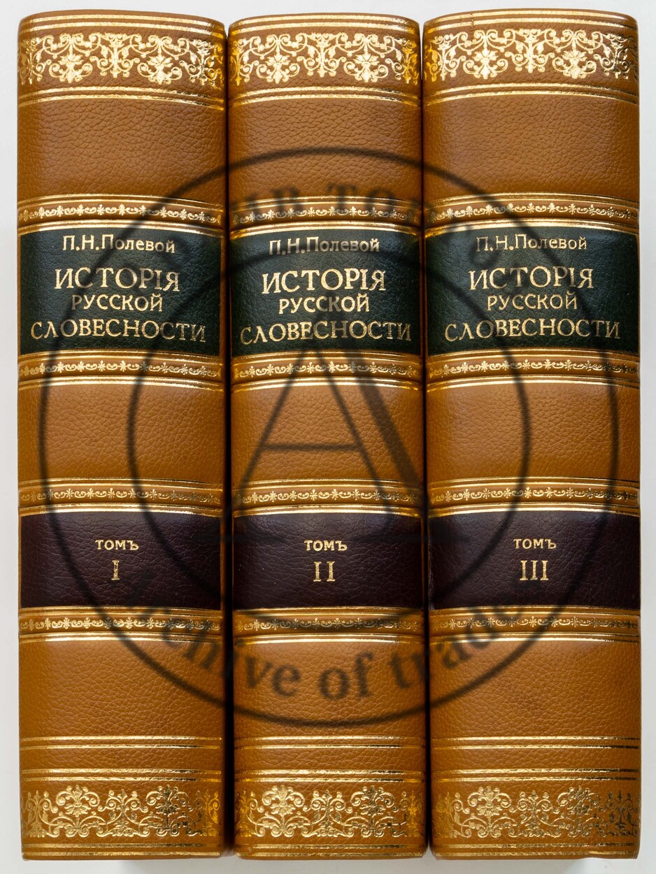 Полевой, П.Н. История русской словесности с древнейших времен до наших дней. Т. 1-3.