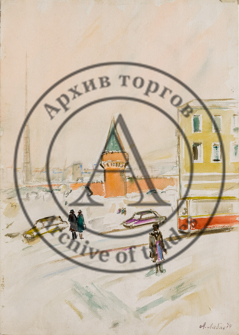 Смоленск. Зимнее утро.