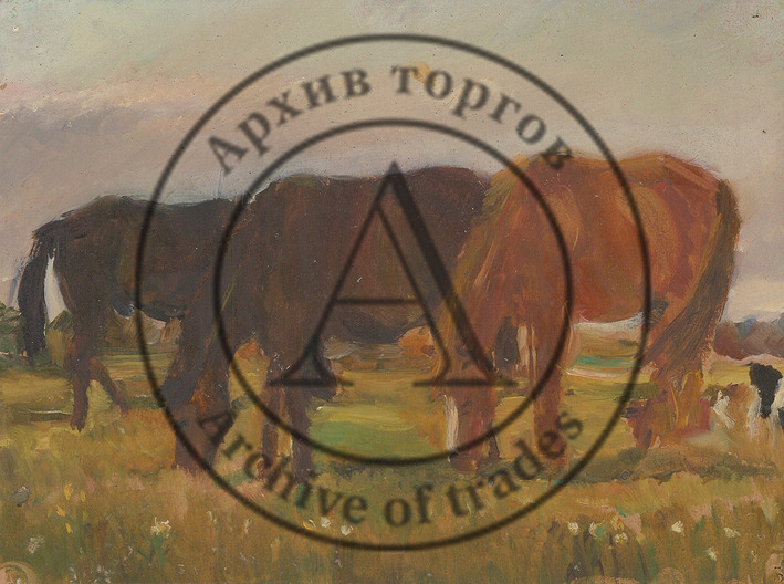 Этюд «Лошадки»