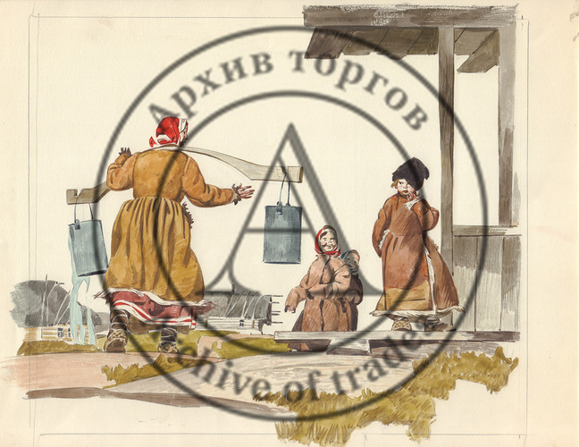 Иллюстрация «Обиженный мальчик»