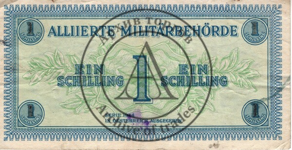 1 шиллинг. Австрия