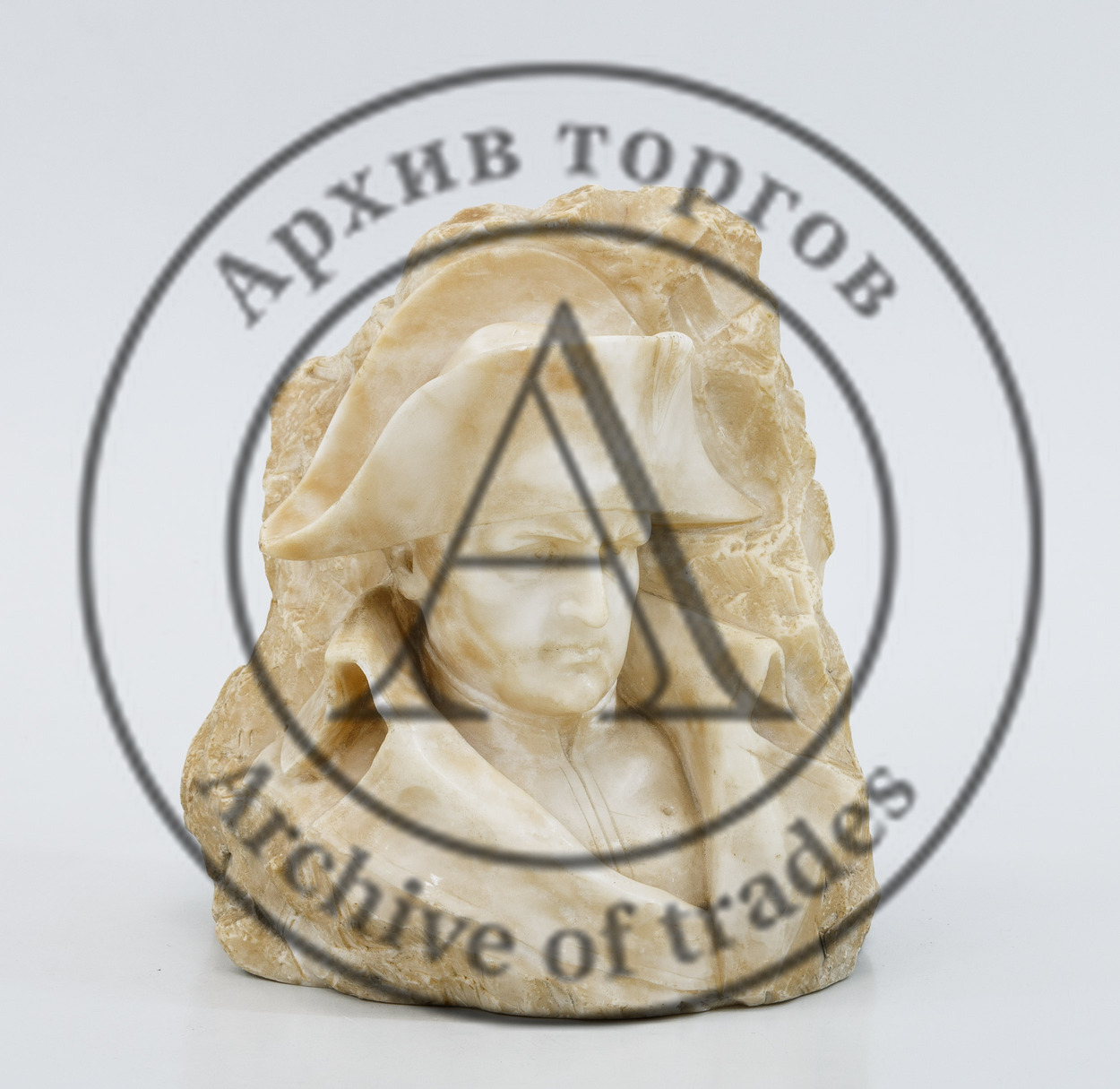 Алебастровый бюст Наполеона I