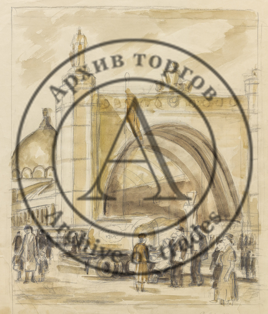 На площади