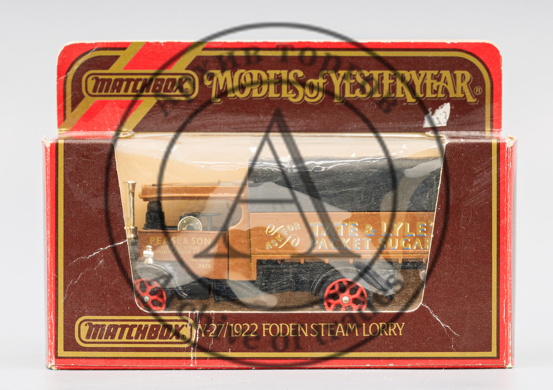 Matchbox — Models of yesteryear Y27 1922 Foden steam lorry