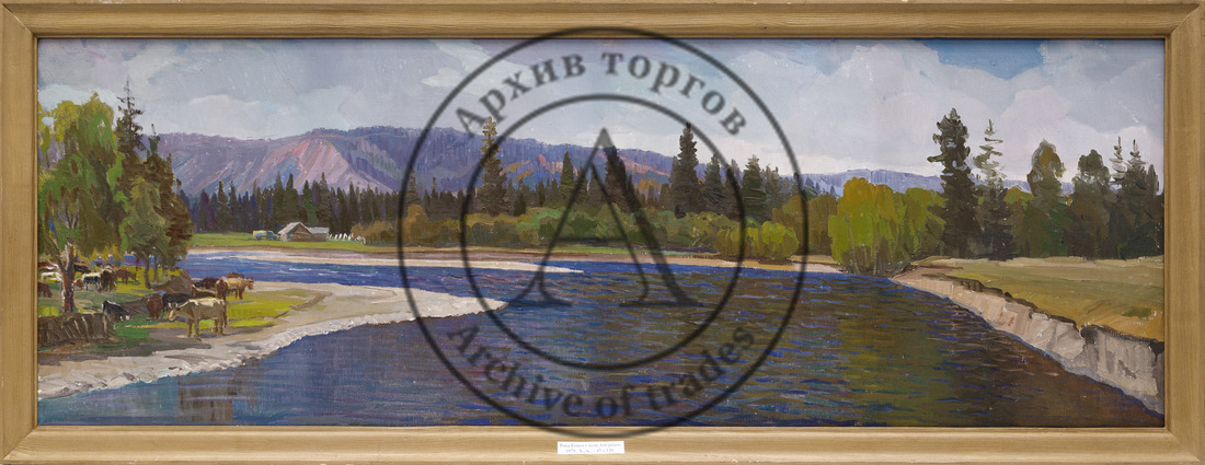 Река Кокса. У села Амурское.