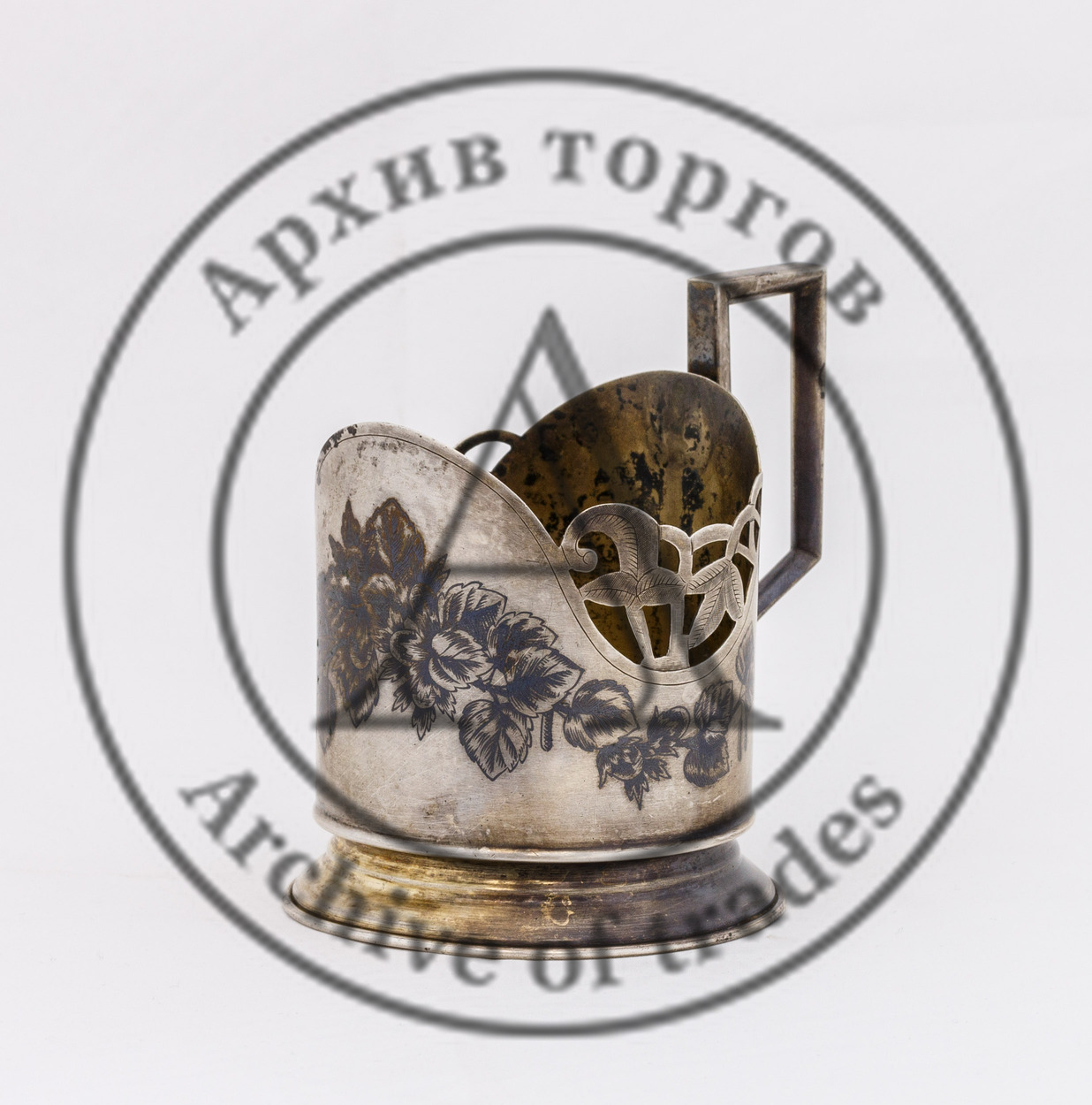 Подстаканник «Береза и орешник»