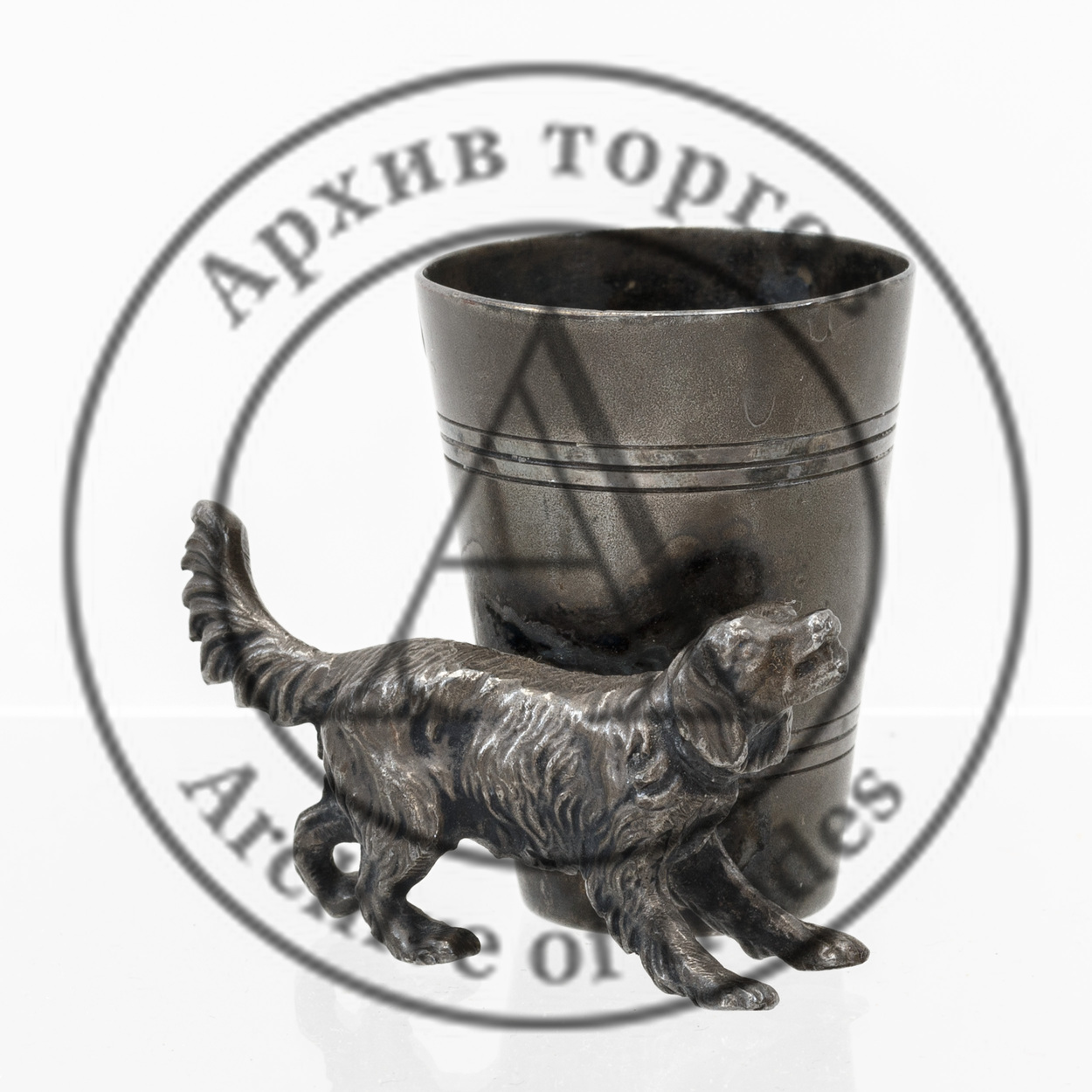 Подставка под зубочистки (с собачкой)
