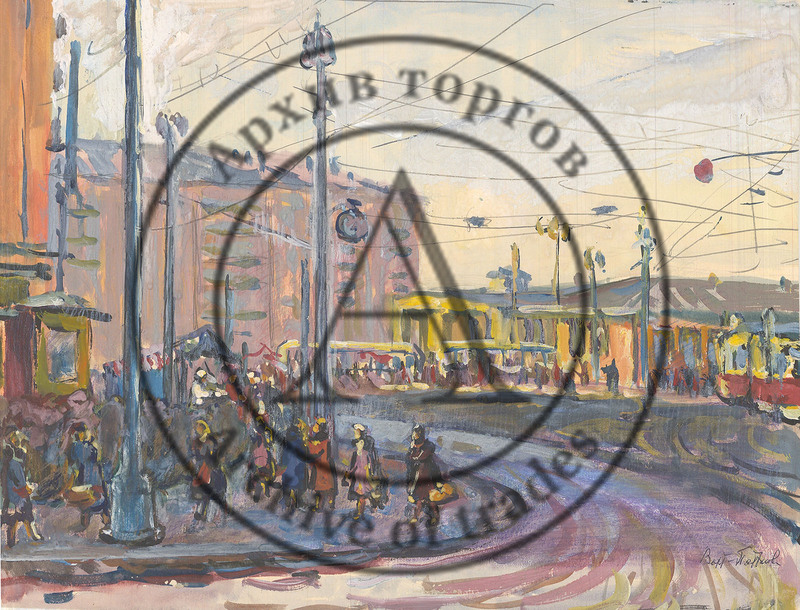 У метро Университетская