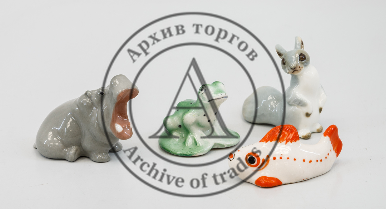 Набор из четырёх фигурок «Зоопарк»