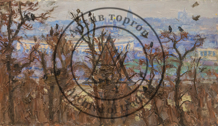 Апрель в Лужниках