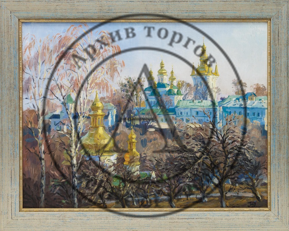 Ранняя весна в Киево-Печерской лавре