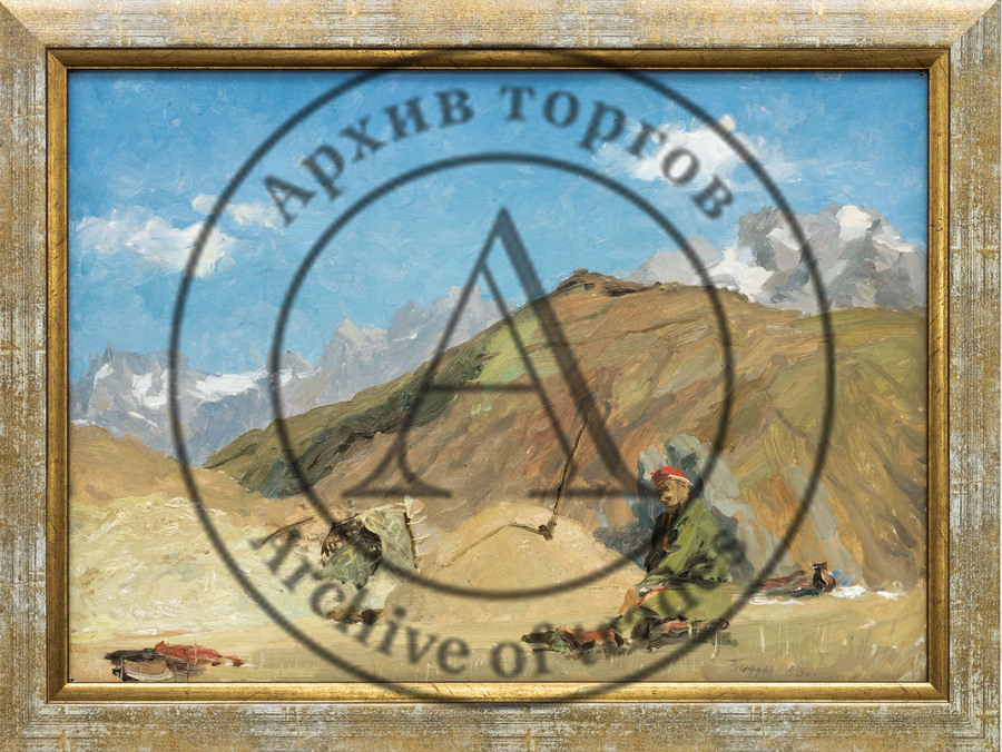 В горах Памира (Зидде)
