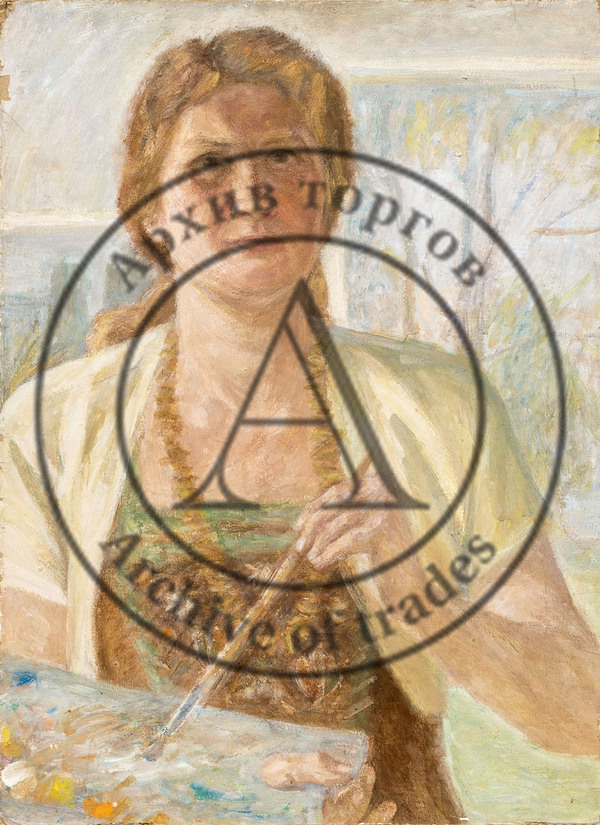 Автопортрет с палитрой