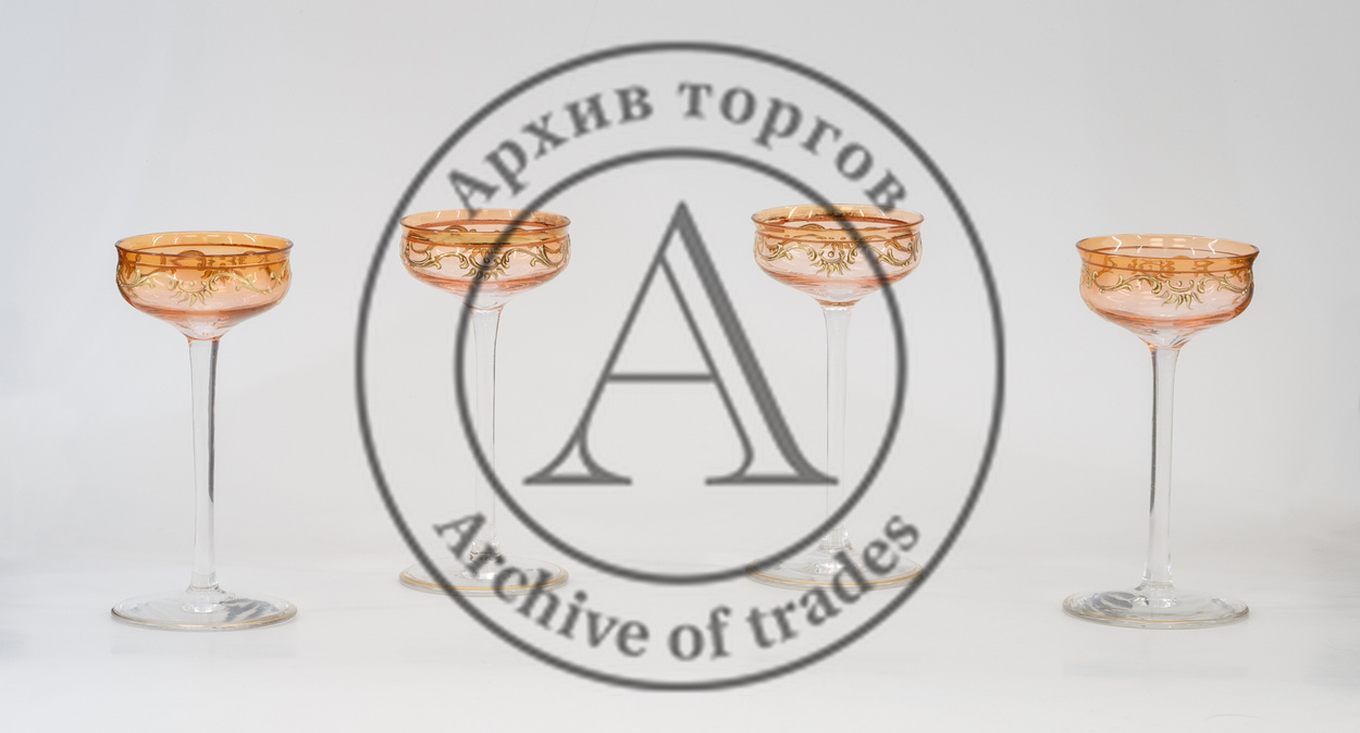 4 ликерные рюмки