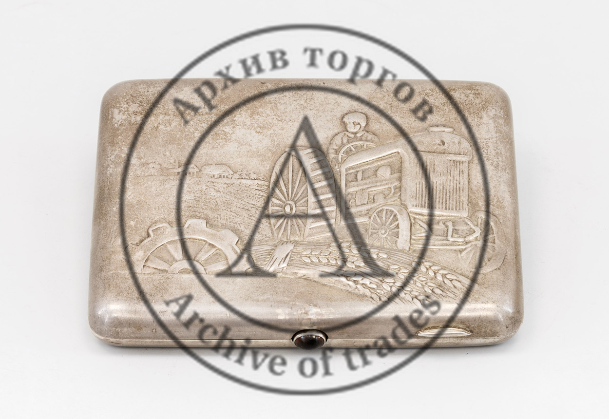 Портсигар «Трактор»