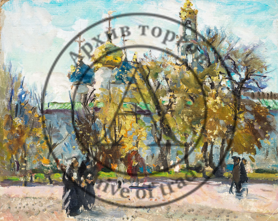 Красногорская площадь у Лавры