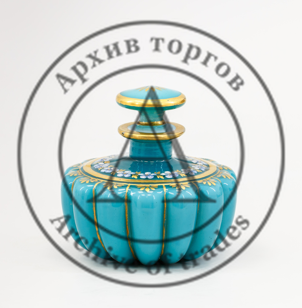 Парфюмерный флакон двухслойного стекла